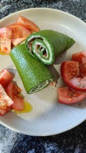 Rollitos de espinacas