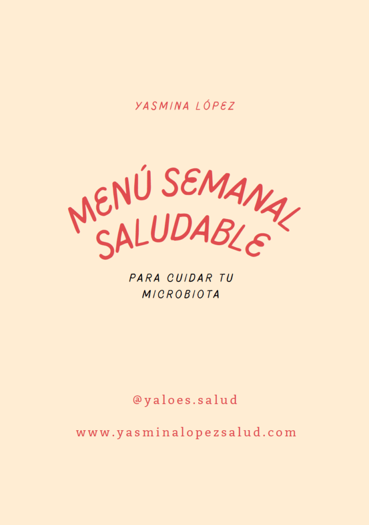 Menú para cuidar tu microbiota
